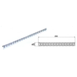 Axe de jonction diamètre 16 mm pour rail profil rond à visser - TORBEL