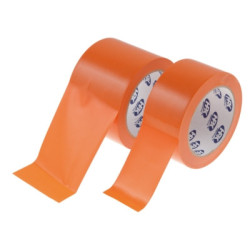 Ruban adhésif PVC orange Premium 50 mm x 33 mètres - HPX