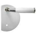 Ensemble sur plaque demi-lune porcelaine FUSAIN - MERIGOUS