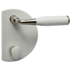 Ensemble sur plaque demi-lune porcelaine FUSAIN - MERIGOUS