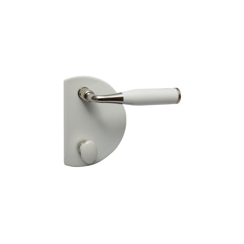 Ensemble sur plaque demi-lune porcelaine FUSAIN - MERIGOUS