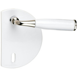 Ensemble sur plaque demi-lune porcelaine FUSAIN - MERIGOUS
