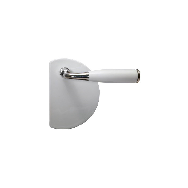 Ensemble sur plaque demi-lune porcelaine FUSAIN - MERIGOUS