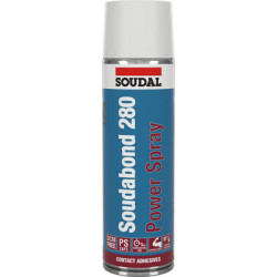 Colle aérosol power spray manuel SOUDABOND 280 - SOUDAL