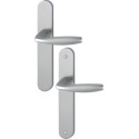 Ensemble sur plaque EA195 SAN DIEGO argent - HOPPE