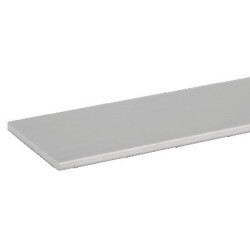 Méplat aluminium anodisé argent 3 mètres - BILCOCQ-DUVAL