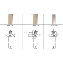 Garnitures coulissantes pour rail 0400 - KOBLENZ