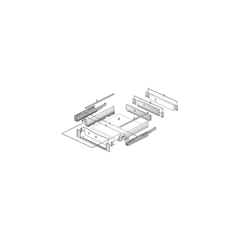 Tiroir INNOTECH - HETTICH