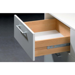 Coulisse à sortie partielle pour montage en rainure KA 270 - HETTICH