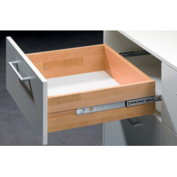 Coulisse sortie totale pour montage en rainure super extension KA 290 - HETTICH