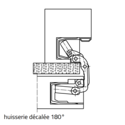 Paumelle invisible TECTUS TE541 3D FVZ - SIMONSWERK