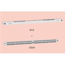 Kit entrée d'air autoréglable M-G15 + CE2A blanc RAL 9016 - ANJOS