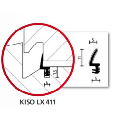 Joint de calfeutrement sur dormant brun LX 411 - KISO