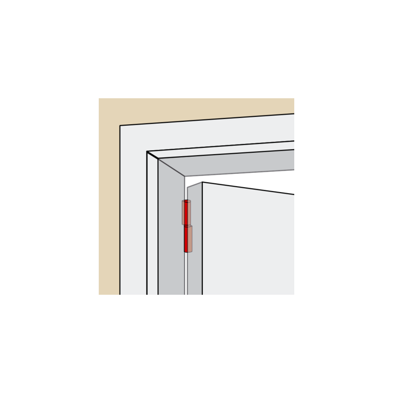 Paumelle à souder inox 304L - TORBEL