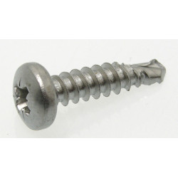 Vis tôle auto-perceuse tête cylindrique pozidrive inox A2 - ACTON