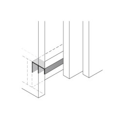Kit guidage de porte inférieur - HETTICH