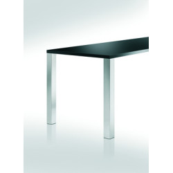 Jeu de 4 pieds de table carrés 60x60 mm - CAMAR