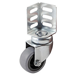 Roulette d'angle à platine Ø60 - AVL