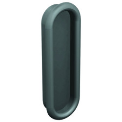 Poignée cuvette porte intérieure à entailler 75x20 - MANTION
