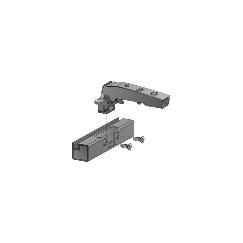Charnière pour cadre aluminium SENSYS 8638i - HETTICH