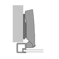 Charnière pour cadre aluminium SENSYS 8638i - HETTICH