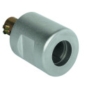 Bouton de meuble tournant L33 mm aluminium - HAFELE