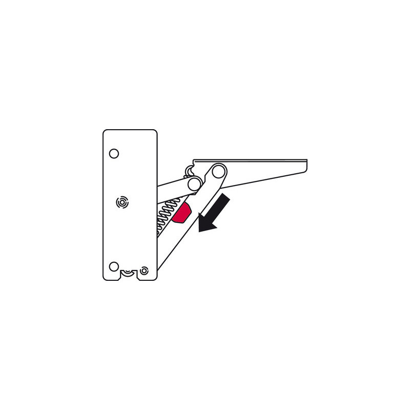 Ferrure de relevage - HAFELE