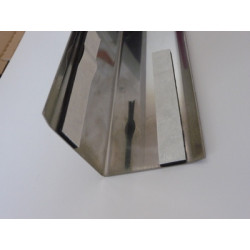 Cornière inox d'angle adhésive à ailes égales - KOUPTOL