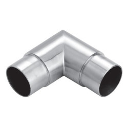 Coude à 90° angle droit inox à coller pour tube Ø42,4 mm Inox 304 - CROSO