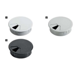 Passe-câbles de bureau rond - HETTICH