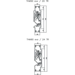 Aérateur autoréglable TH90 - RENSON