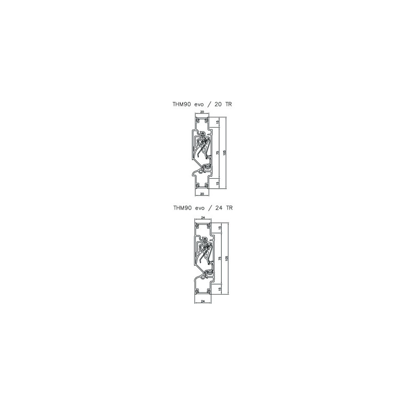 Aérateur autoréglable TH90 - RENSON
