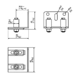 Guide 2 olives bandage souple simple voie 1128 - MANTION