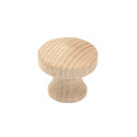 Bouton de meuble moderne bois brut - CADAP