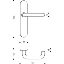 Ensemble sur plaque EA195 LINOX 492/6327 - VACHETTE