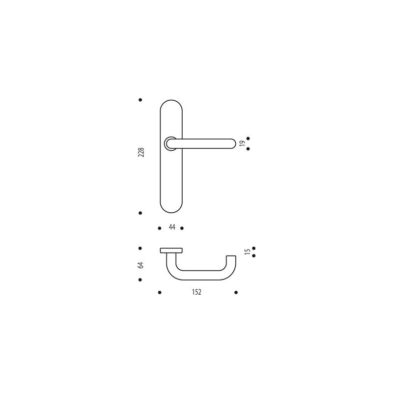 Ensemble sur plaque EA195 LINOX 492/6327 - VACHETTE