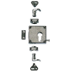 Serrure de meuble carré profil européen 5464 - VACHETTE