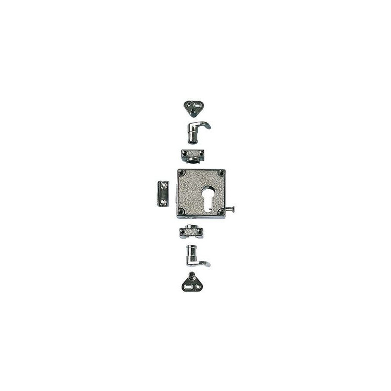 Serrure de meuble carré profil européen 5464 - VACHETTE