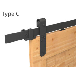 Système coulissant noir ROC DESIGN - MANTION