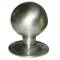 Bouton sphère sur rosace laiton poli - CADAP