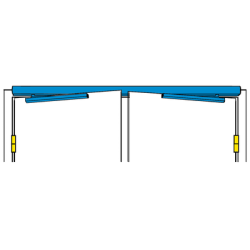 Ouvre-porte automatique bras à glissière SLIMDRIVE EMD/EMD-F - GEZE
