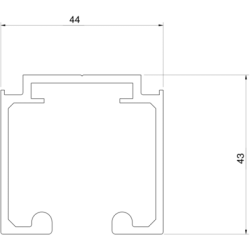Verrière d'intérieur aluminium en kit - SEED