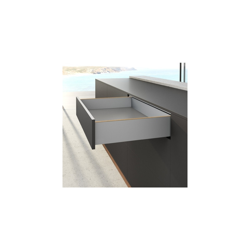 Kit côté de tiroir anthracite AVANTECH YOU - HETTICH