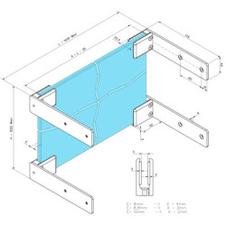 Kit de fixation écran de fenêtre - STREMLER