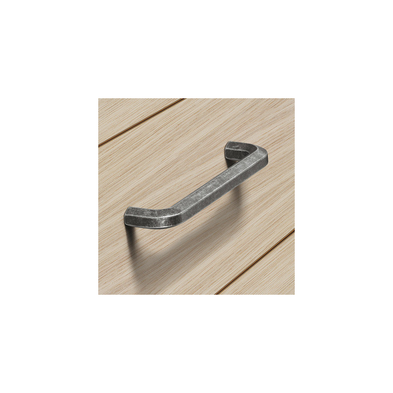 Poignée de meuble forme D 6 pans H1710 - HAFELE