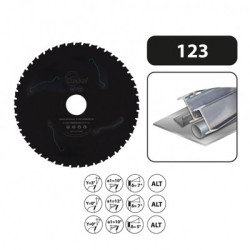 Lame de scie circulaire multi-matériaux diamètre 190 mm 123 - LEMAN