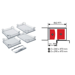 Rangement d'angle MAGIC CORNER COMFORT - KESSEBOHMER FRANCEAL
