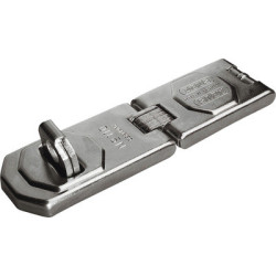 Porte-cadenas en acier cémenté 110/155 chromé - ABUS