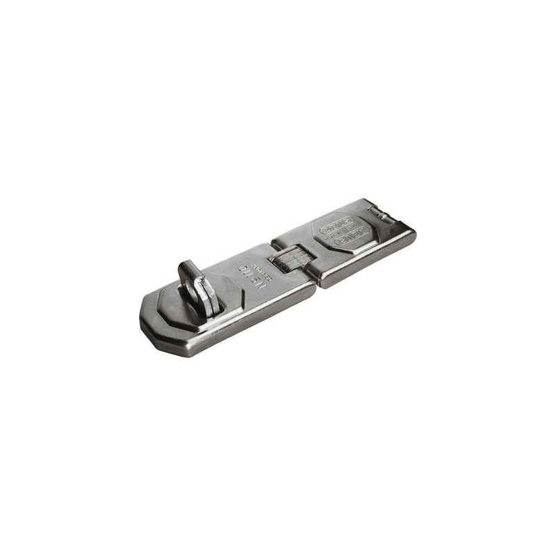 Porte-cadenas en acier cémenté 110/155 chromé - ABUS