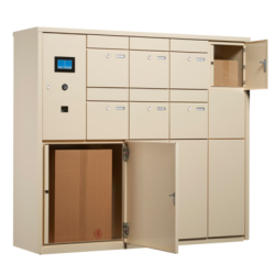 Bloc boîtes aux lettres connectée et sécurisée MYCOLISBOX - DECAYEUX